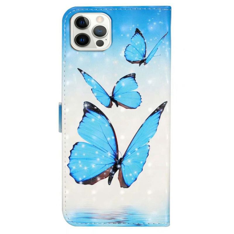 Etui Folio Do iPhone 16 Pro Trzy Motyle