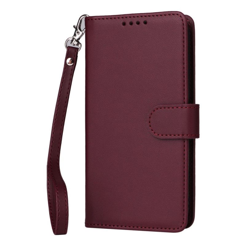 Etui Folio Do iPhone 16 Pro Zdejmowana Skorupa Betopnice