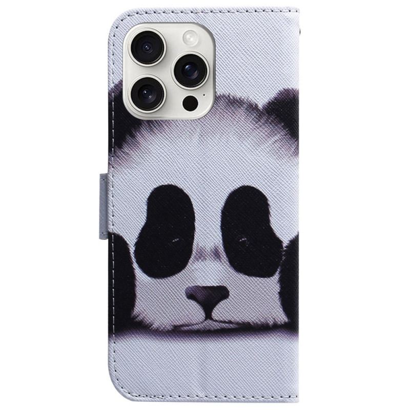 Etui Folio iPhone 16 Pro Panda