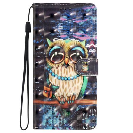 Etui Folio iPhone 16 Pro Stringi Sowa Etui Ochronne