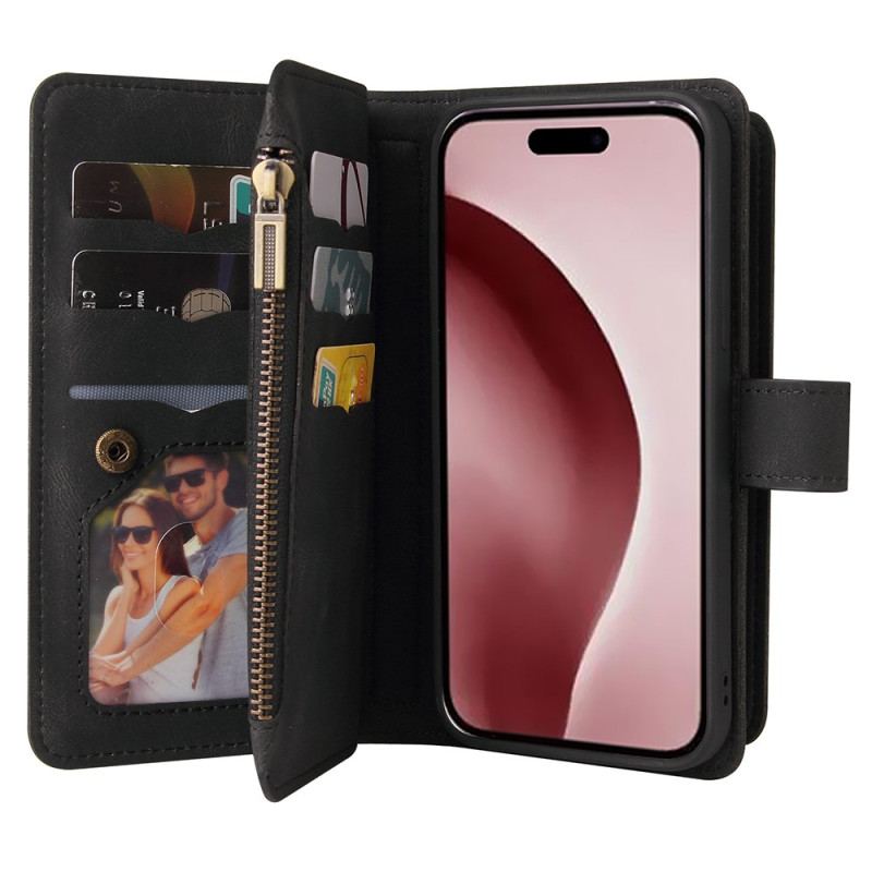 Etui Folio iPhone 16 Pro Wielofunkcyjny Etui Ochronne