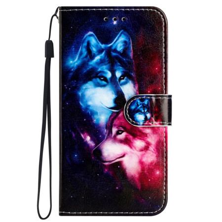 Etui Folio iPhone 16 Pro Wilki Na Smyczy