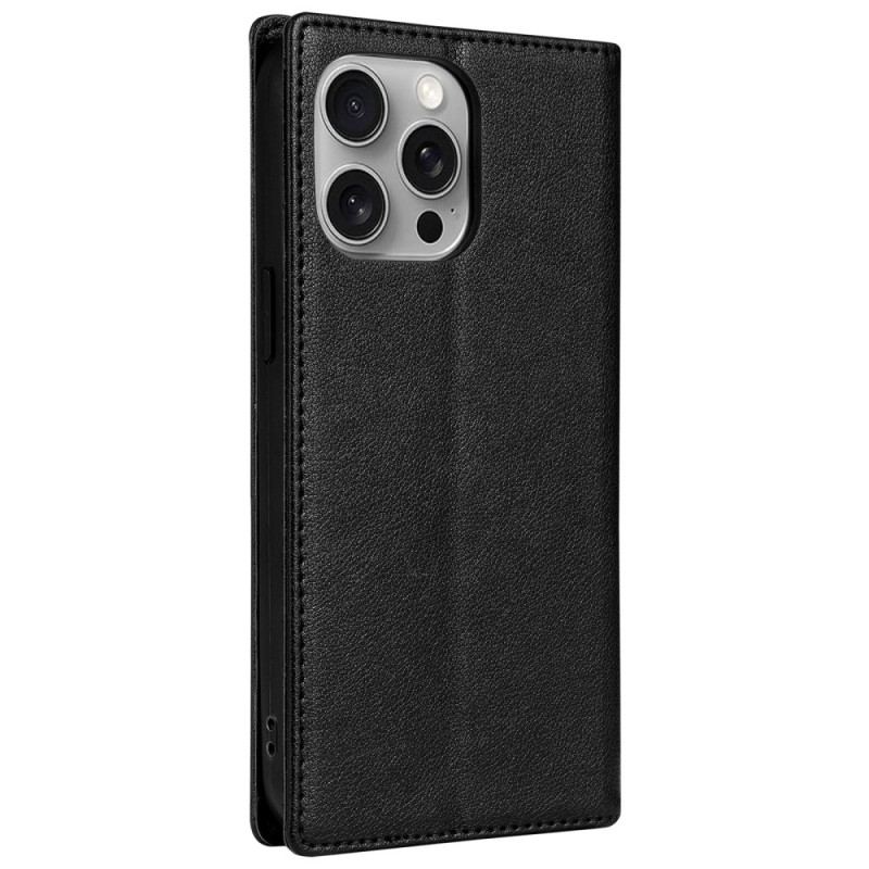 Flip Kotelot iPhone 16 Pro Efekt Skóry Etui Ochronne