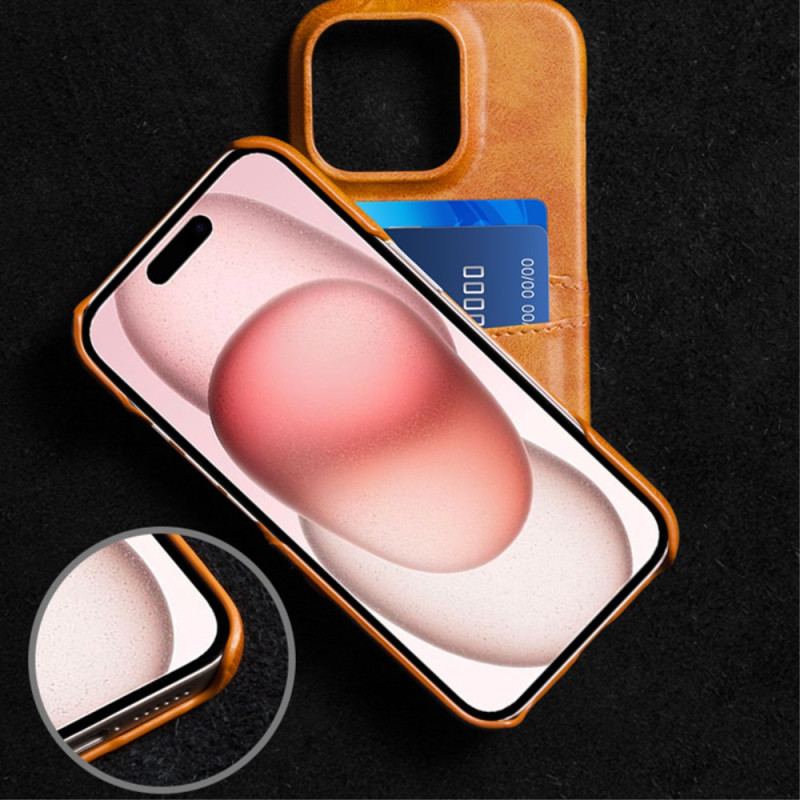 Futerały iPhone 16 Pro Etui Na Telefon Podwójne Etui Na Karty