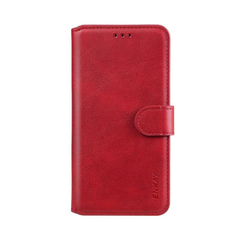 Etui Folio do Samsung Galaxy M11 Classic Enkay Efekt Skóry