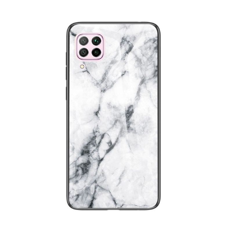 Etui do Huawei P40 Lite Biznes Celine Marmur Szkło Powrót