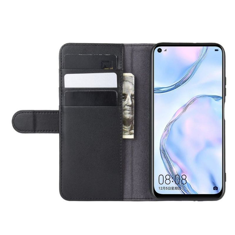 Etui do Huawei P40 Lite Etui Folio Premium Skóra