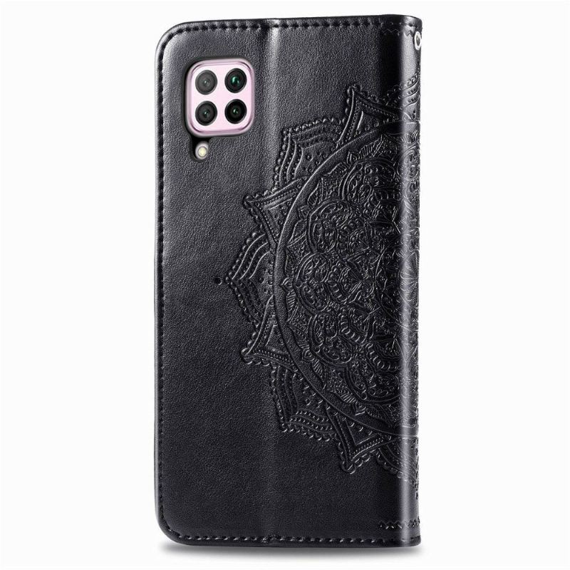 Etui Folio do Huawei P40 Lite Classic Mandala Sun Posiadacz Karty