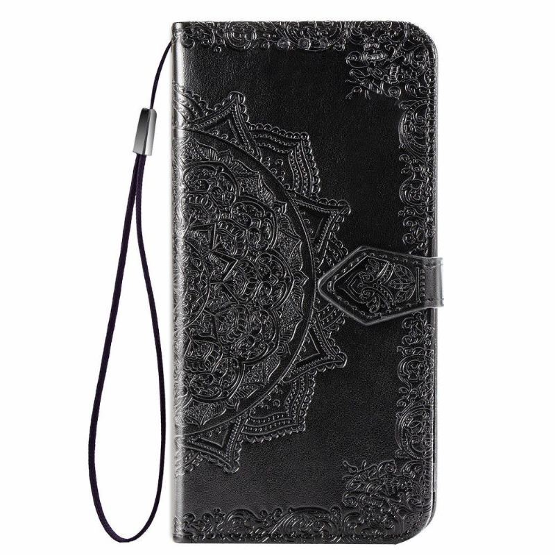 Etui Folio do Huawei P40 Lite Classic Mandala Sun Posiadacz Karty