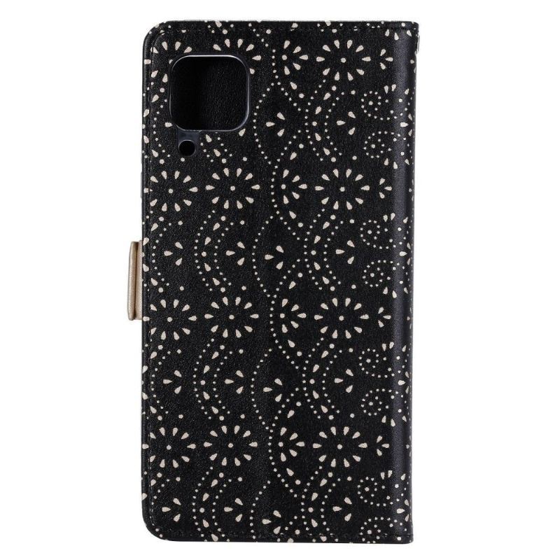 Etui Folio do Huawei P40 Lite Obrzeża Koronkowa Romantyka