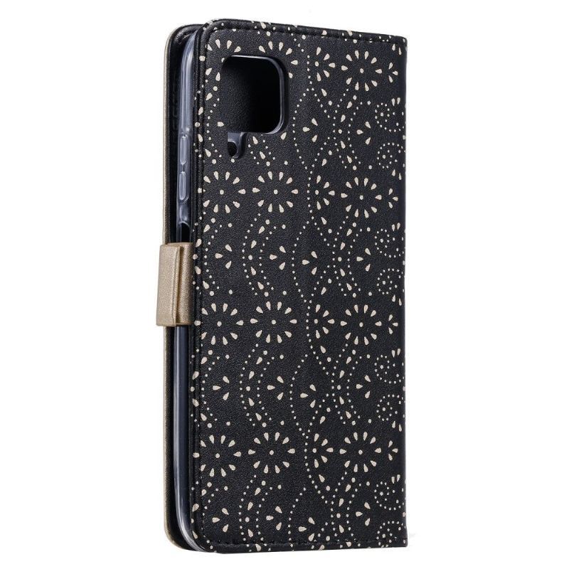 Etui Folio do Huawei P40 Lite Obrzeża Koronkowa Romantyka