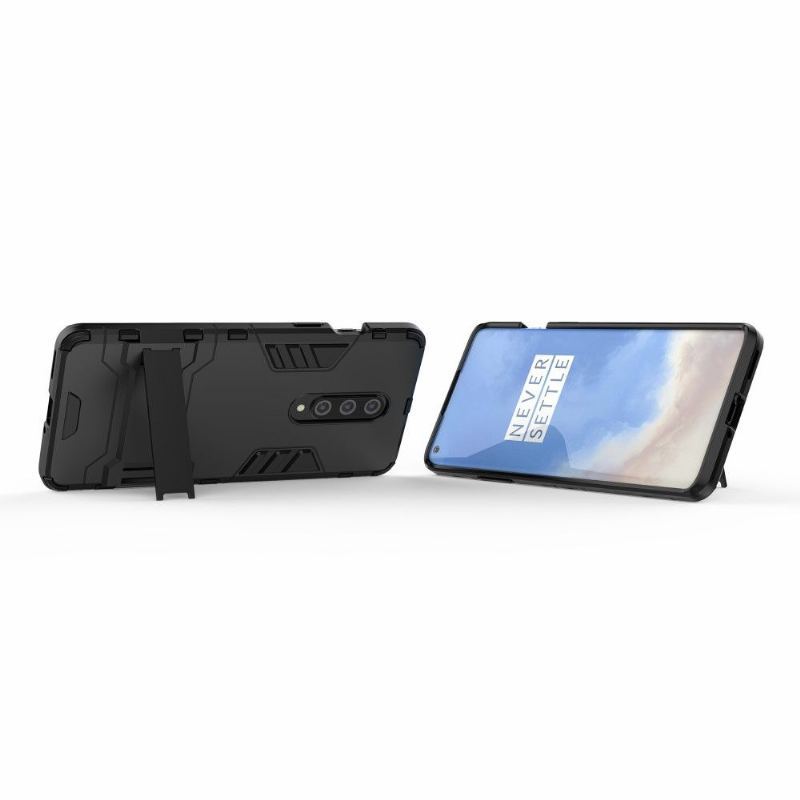 Etui do OnePlus 8 Anti-fall Cool Guard Odporny Na Wstrząsy Ze Zintegrowaną Podstawą