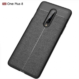 Etui do OnePlus 8 Żel Wykończeniowy Ze Sztucznej Skóry