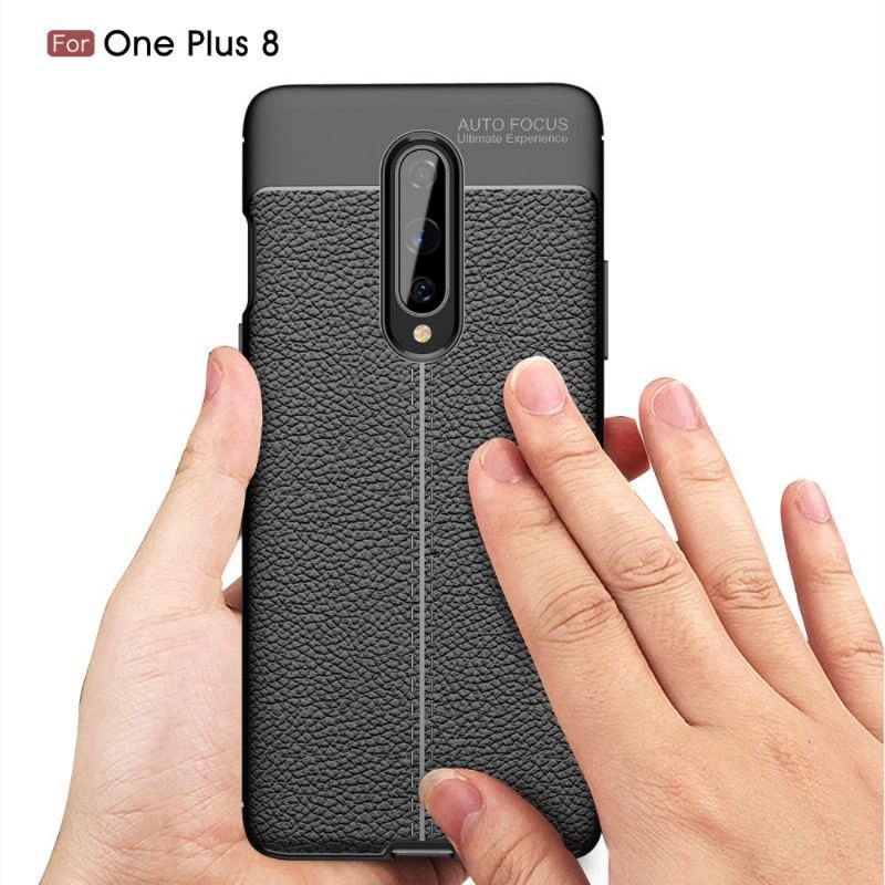 Etui do OnePlus 8 Żel Wykończeniowy Ze Sztucznej Skóry