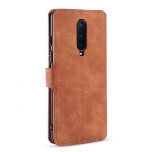 Etui Folio do OnePlus 8 Classic Dg Ming Styl Retro