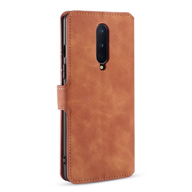 Etui Folio do OnePlus 8 Classic Dg Ming Styl Retro