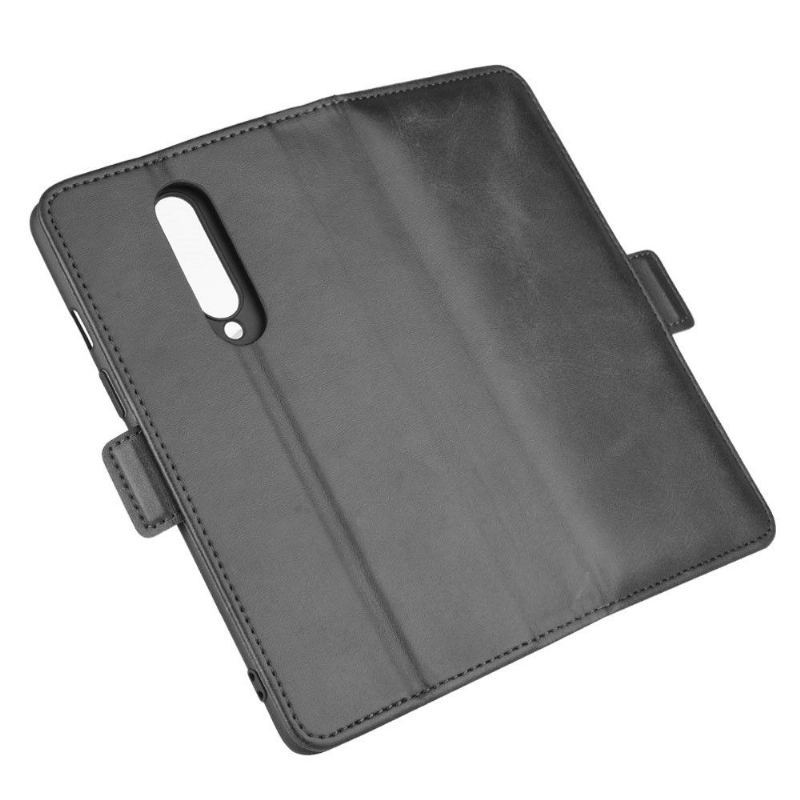 Etui Folio do OnePlus 8 Portfel Matowy Pokrowiec Ze Sztucznej Skóry