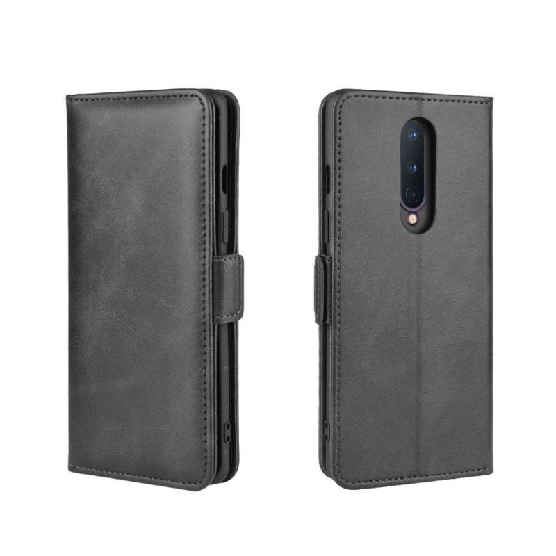 Etui Folio do OnePlus 8 Portfel Matowy Pokrowiec Ze Sztucznej Skóry