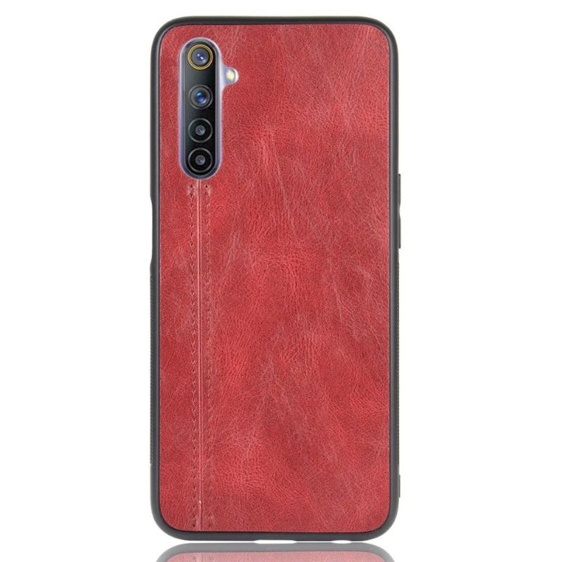 Etui do Realme 6 Skórzane Szwy