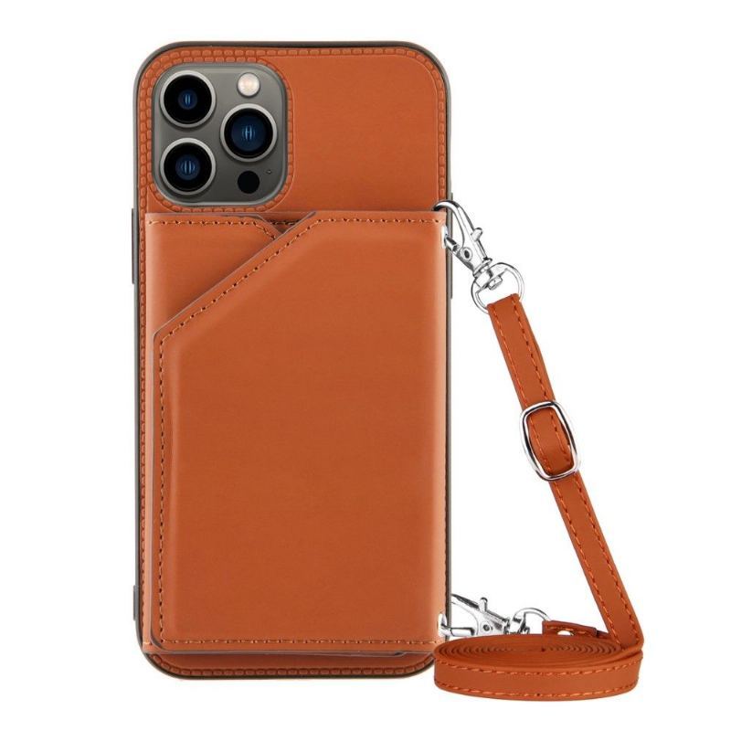 Etui do iPhone 13 Pro Anti-fall Aude Smycz Wieloprzedziałowa