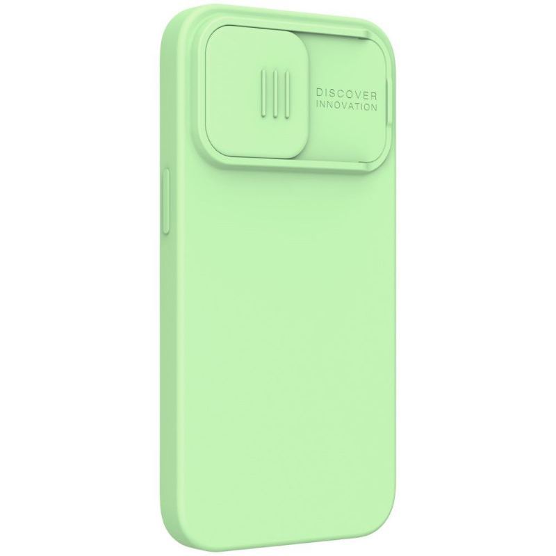 Etui do iPhone 13 Pro Anti-fall Camshield Płynny Silikon