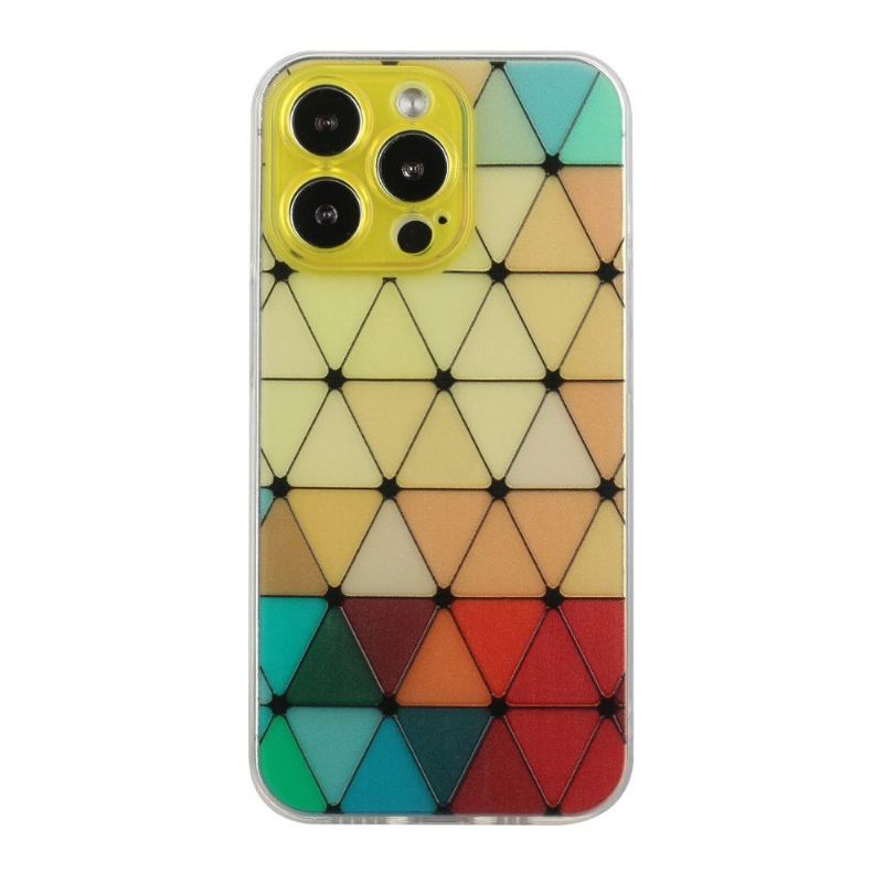 Etui do iPhone 13 Pro Anti-fall Mona Rhombus