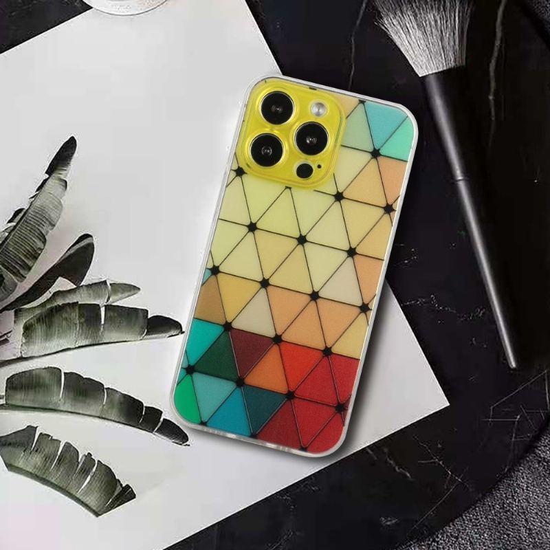 Etui do iPhone 13 Pro Anti-fall Mona Rhombus