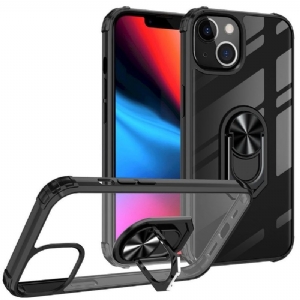 Etui do iPhone 13 Pro Anti-fall Przezroczysty Z Pierścieniem Podtrzymującym