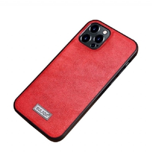 Etui do iPhone 13 Pro Classic Sulada Efekt Skóry