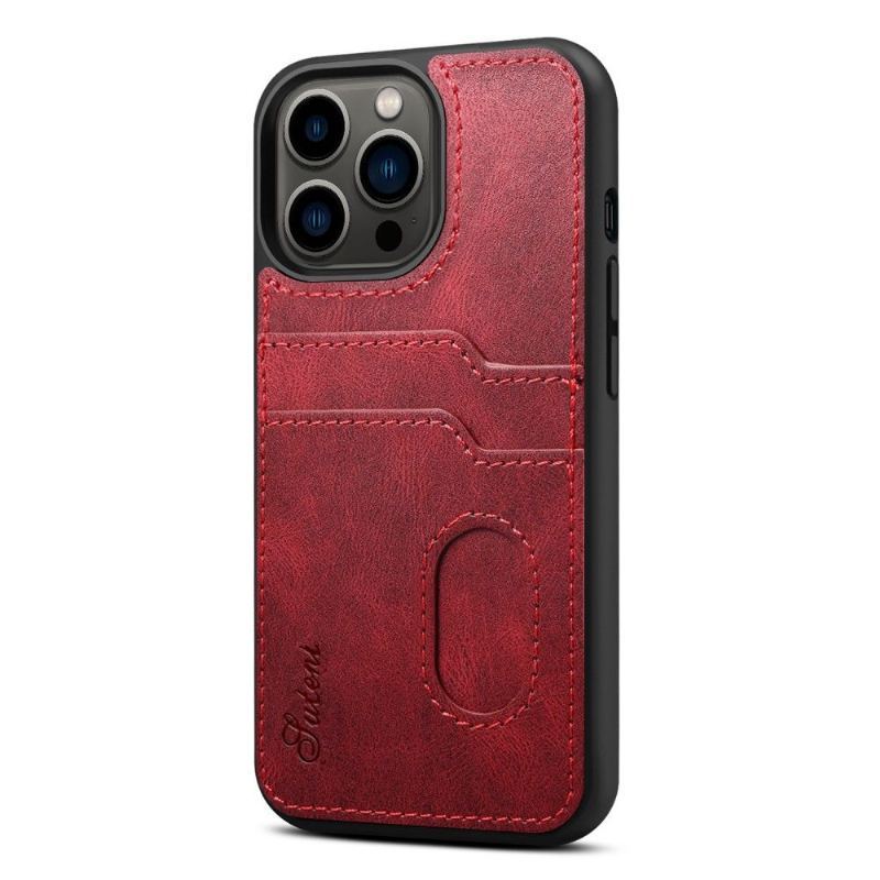 Etui do iPhone 13 Pro Classic Suteni Couture Posiadacz Karty