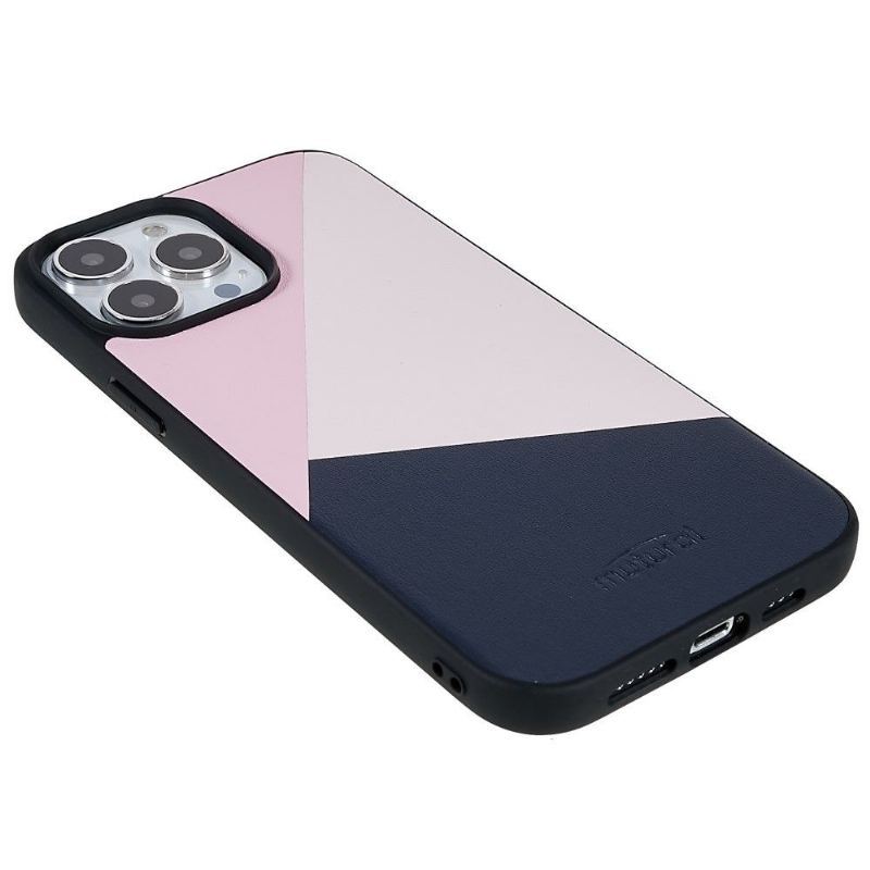 Etui do iPhone 13 Pro Tricolor Sztuczna Skóra