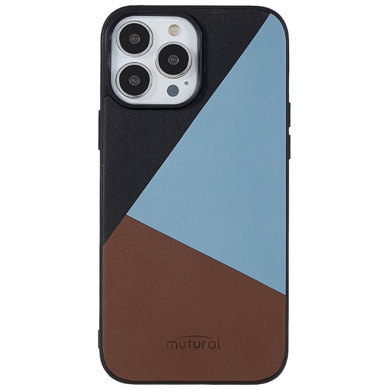 Etui do iPhone 13 Pro Tricolor Sztuczna Skóra