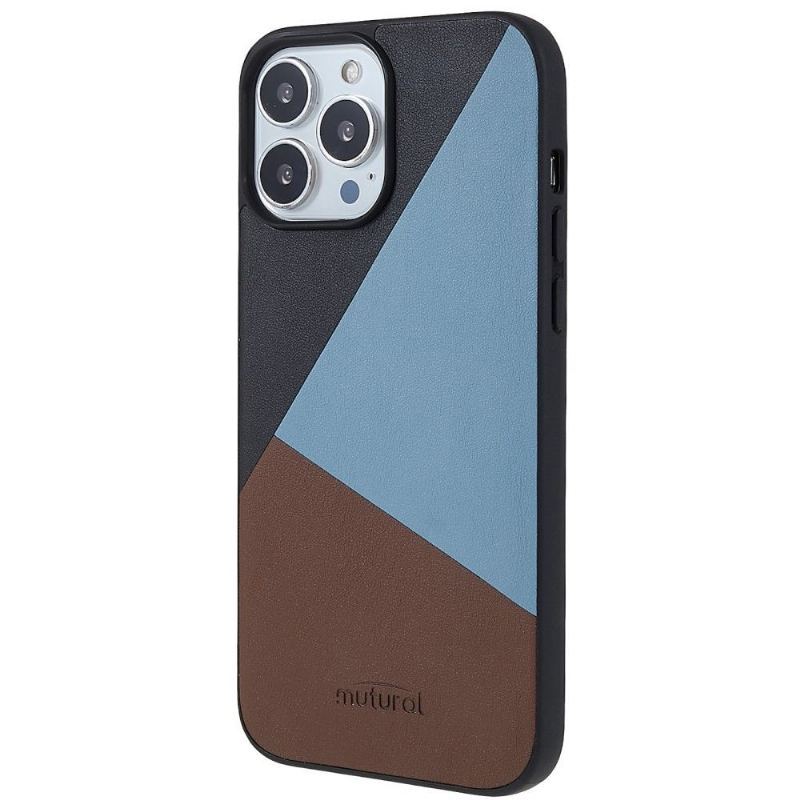 Etui do iPhone 13 Pro Tricolor Sztuczna Skóra