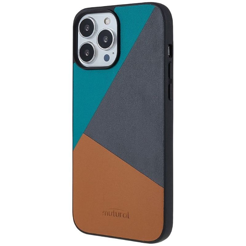 Etui do iPhone 13 Pro Tricolor Sztuczna Skóra