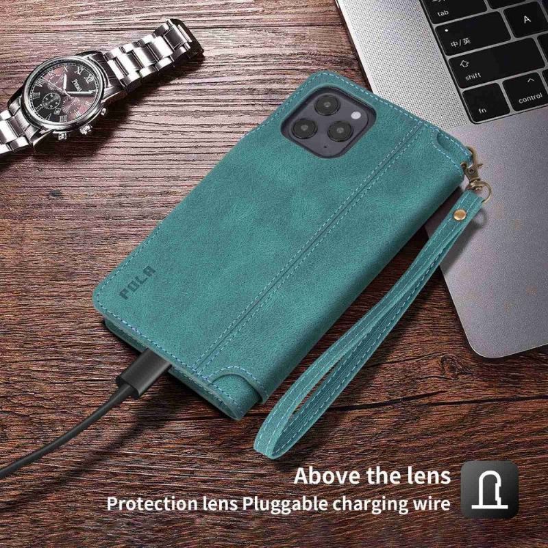 Etui Folio do iPhone 13 Pro Classic Pola Wieloprzedziałowy