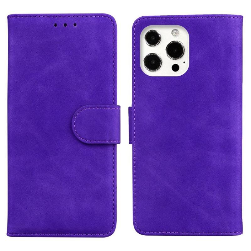 Etui Folio do iPhone 13 Pro Romane Miękki Dotyk