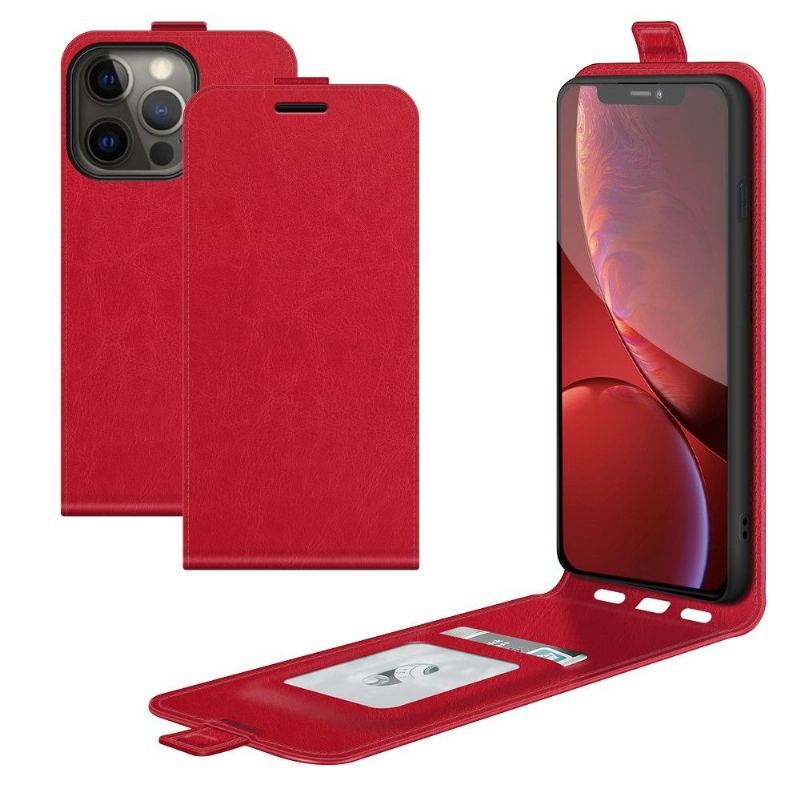 Etui Na Telefon Pokrowce do iPhone 13 Pro Biznes Etui Folio Ze Sztucznej Skóry W Pionie