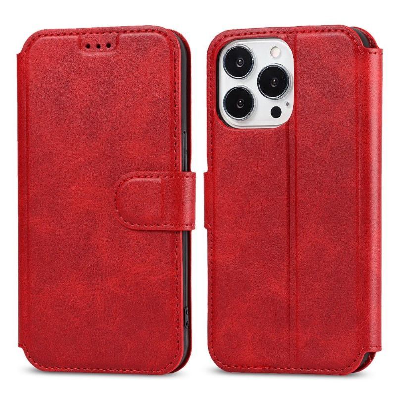 Etui Na Telefon Pokrowce do iPhone 13 Pro Biznes Kaiyuefaux Leather