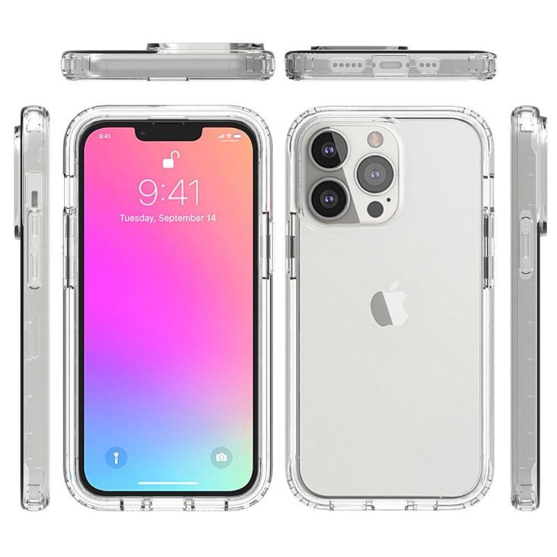 Futerały do iPhone 13 Pro Clear Gradient Odporny Na Wstrząsy