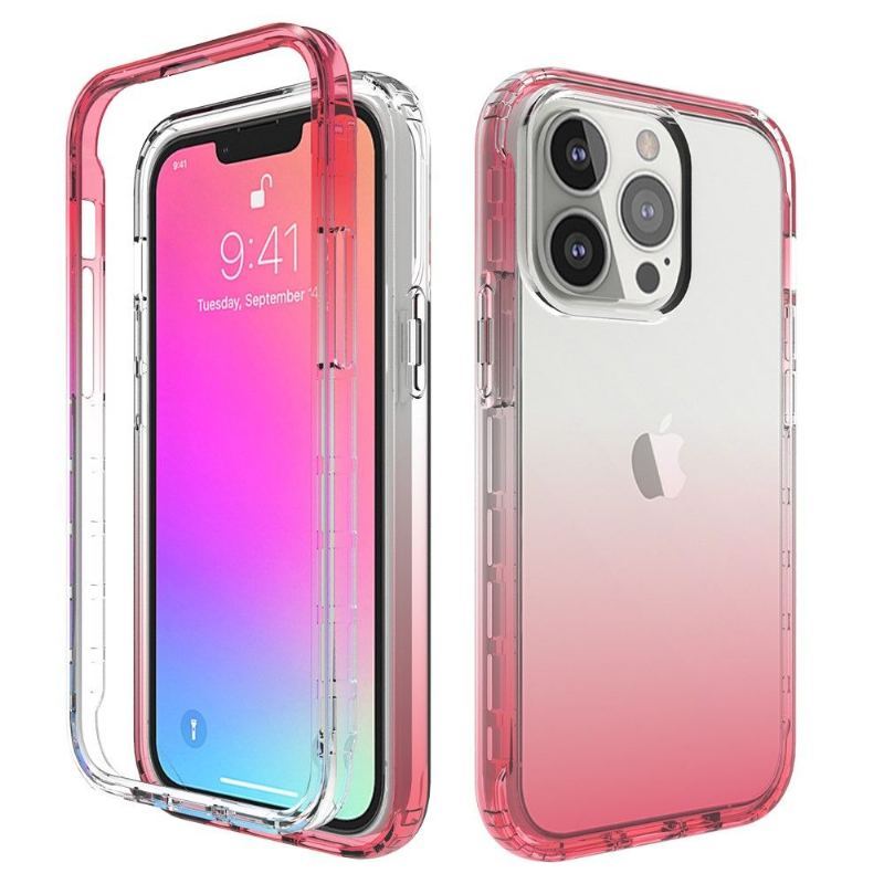 Futerały do iPhone 13 Pro Clear Gradient Odporny Na Wstrząsy