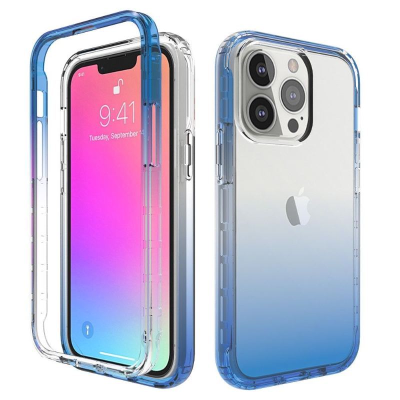 Futerały do iPhone 13 Pro Clear Gradient Odporny Na Wstrząsy