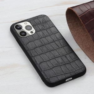 Futerały do iPhone 13 Pro Obrzeża Chic Croco