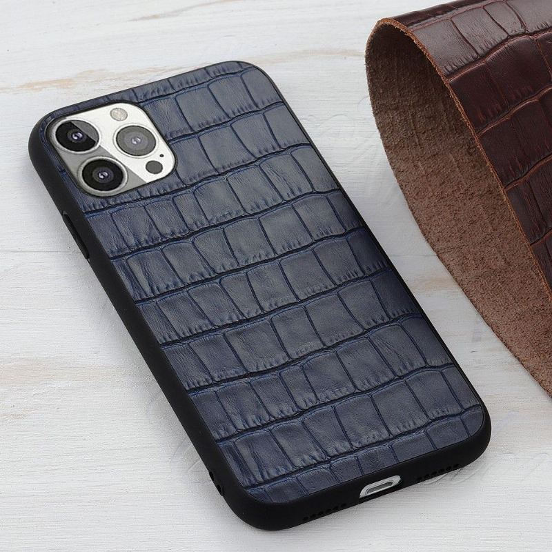 Futerały do iPhone 13 Pro Obrzeża Chic Croco