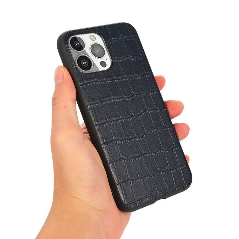 Futerały do iPhone 13 Pro Obrzeża Chic Croco