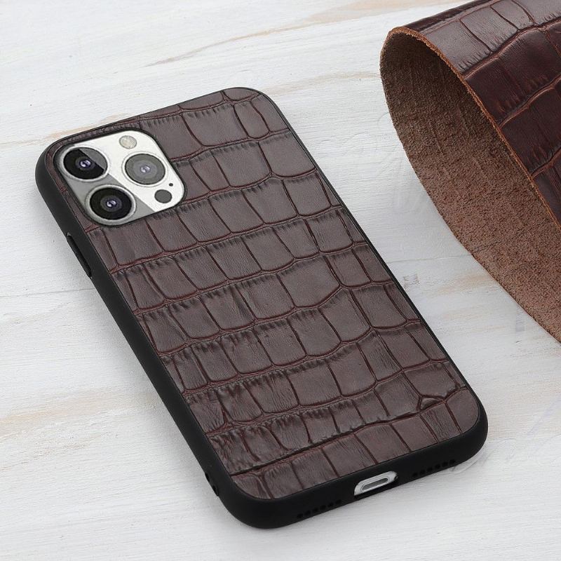 Futerały do iPhone 13 Pro Obrzeża Chic Croco