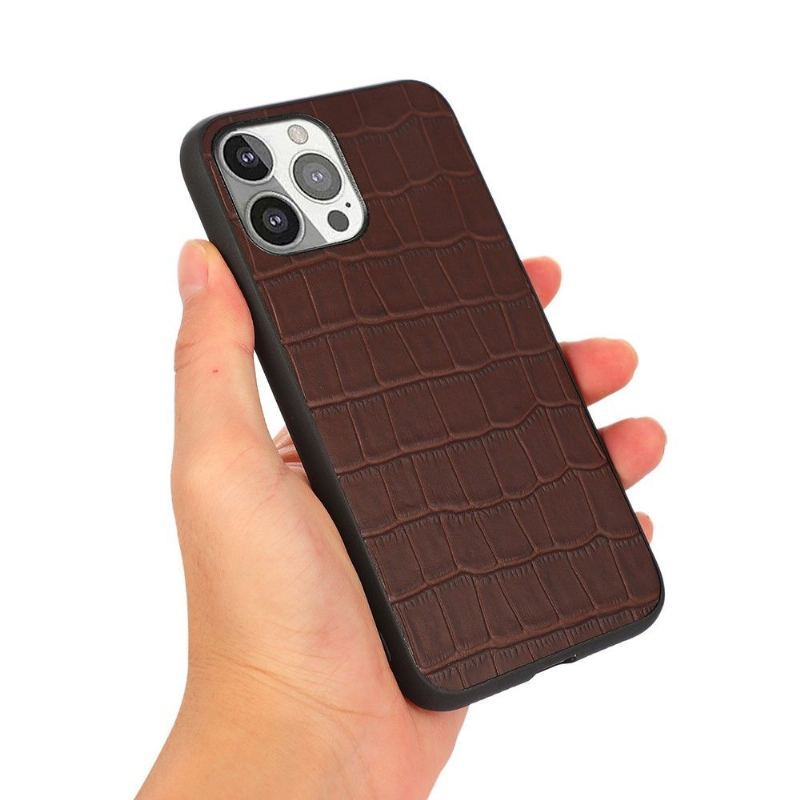 Futerały do iPhone 13 Pro Obrzeża Chic Croco