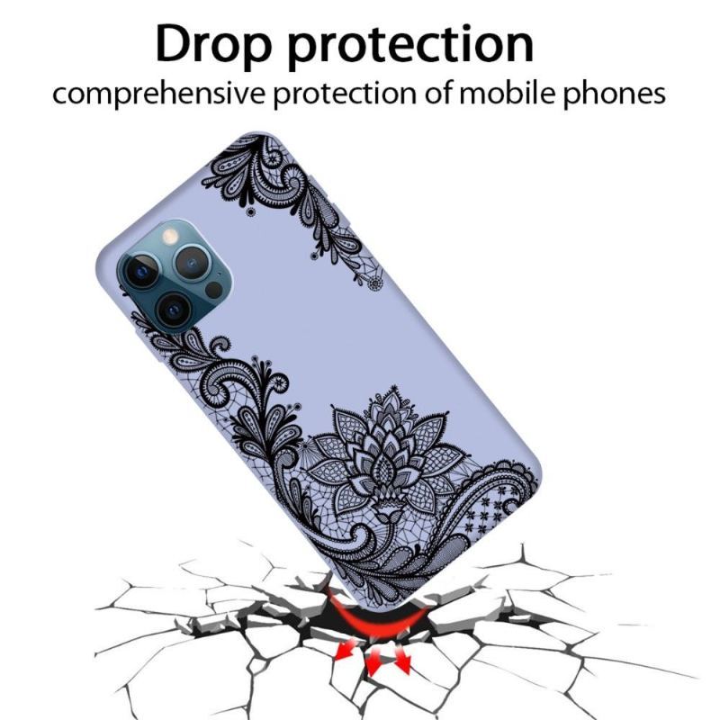 Futerały do iPhone 13 Pro Obrzeża Claudette Lace