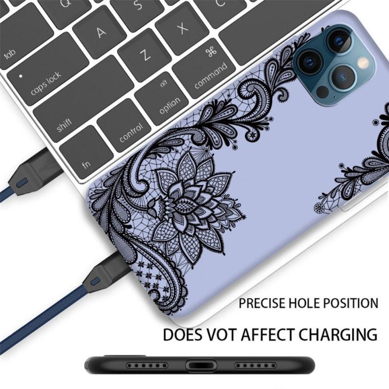 Futerały do iPhone 13 Pro Obrzeża Claudette Lace