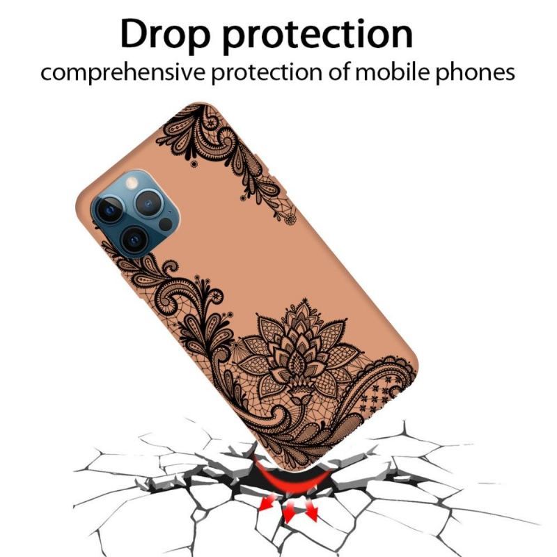 Futerały do iPhone 13 Pro Obrzeża Claudette Lace