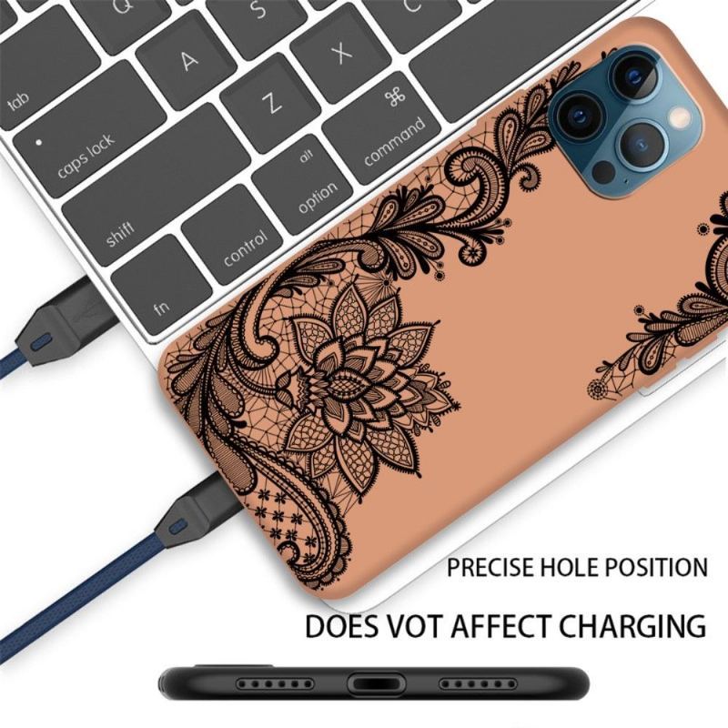 Futerały do iPhone 13 Pro Obrzeża Claudette Lace